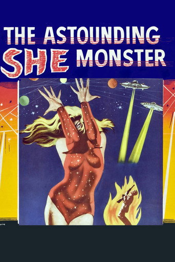 The Astounding She-Monster movie poster