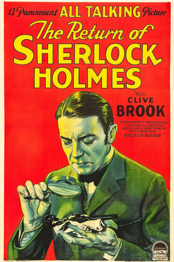 The Return of Sherlock Holmes movie poster