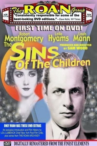 The Sins of the Children movie poster