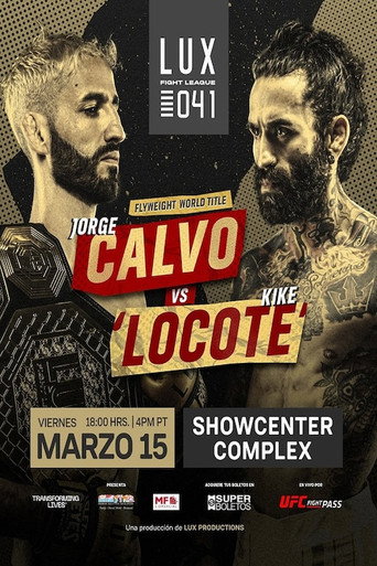 LUX Fight League 041 movie poster