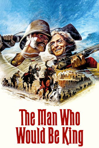The Man Who Would Be King movie poster