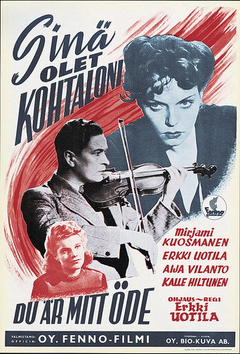 Sinä olet kohtaloni movie poster