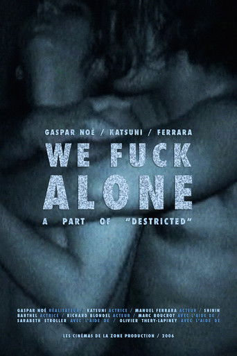 Destricted: We Fuck Alone movie poster