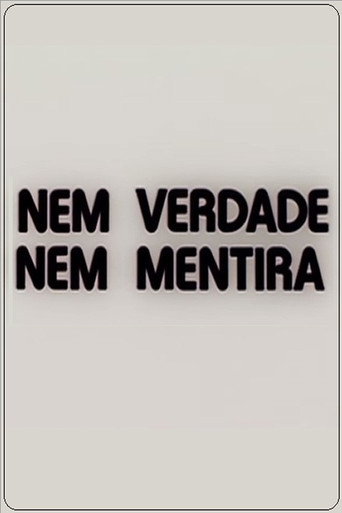 Nem Verdade Nem Mentira movie poster