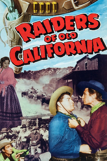 Raiders of Old California movie poster