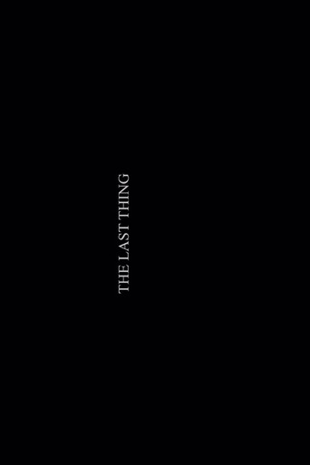 The Last Thing movie poster