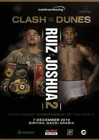 Andy Ruiz Jr. vs. Anthony Joshua II movie poster