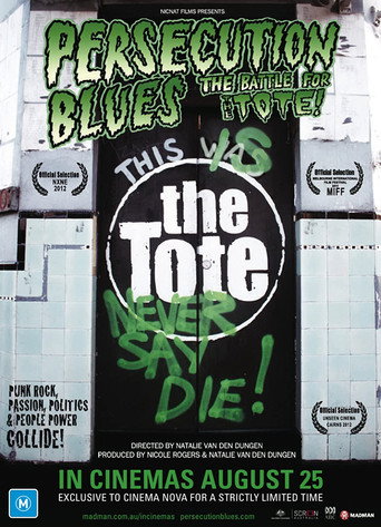 Persecution Blues: the Battle for the Tote! movie poster