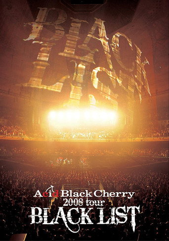 Acid Black Cherry 2008 Tour Black List movie poster