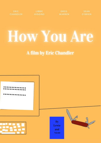 How You Are movie poster