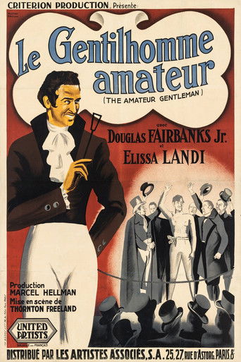 The Amateur Gentleman movie poster