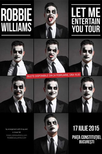 Robbie Williams live at Bucarest movie poster
