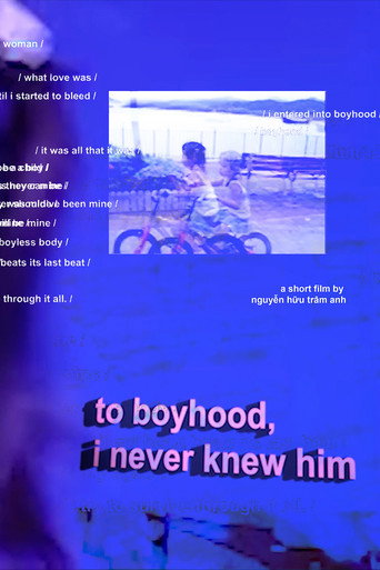 to boyhood, i never knew him movie poster