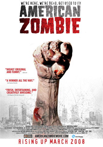 American Zombie movie poster