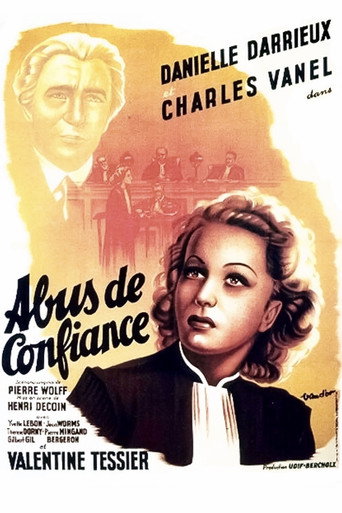 Abused Confidence movie poster