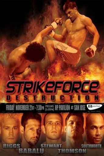 Strikeforce: Destruction movie poster