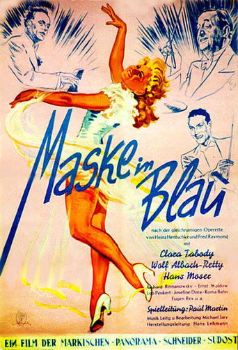 Mask in Blue movie poster