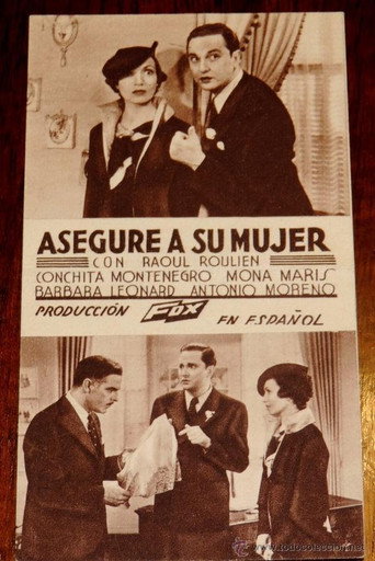 Insure Your Wife movie poster