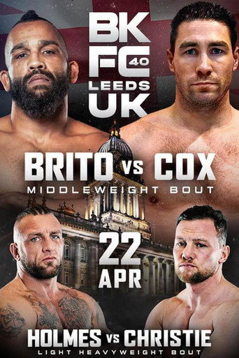 BKFC 40: Holmes vs. Christie movie poster