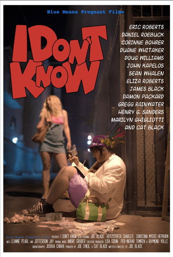 I Don't Know movie poster