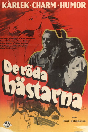 De röda hästarna movie poster