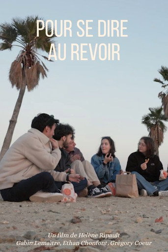 Pour se dire au revoir movie poster