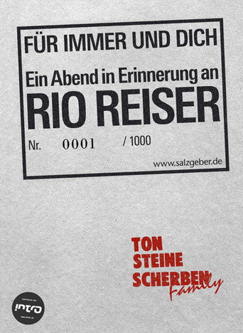 Für immer und dich - Ein Abend in Erinnerung an Rio Reiser movie poster