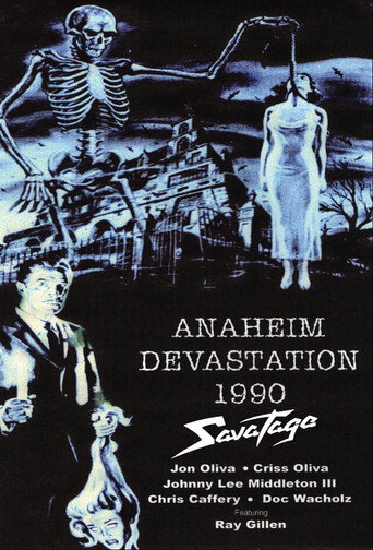Savatage: Anaheim Devastation 1990 movie poster