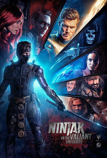 Ninjak vs. the Valiant Universe movie poster