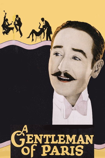 A Gentleman of Paris movie poster
