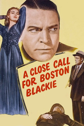 A Close Call for Boston Blackie movie poster