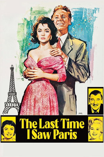 The Last Time I Saw Paris movie poster