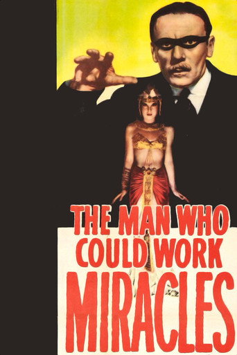 The Man Who Could Work Miracles movie poster