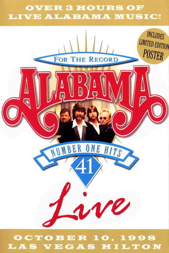 Alabama: 41 Number One Hits Live movie poster