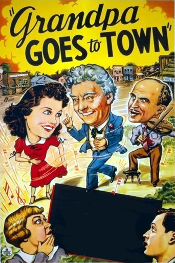 Grandpa Goes To Town movie poster
