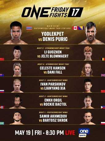 ONE Friday Fights 17: Pompetch vs. Duangsompong movie poster