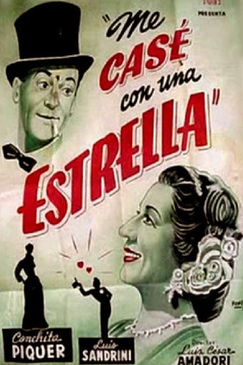 Me casé con una estrella movie poster
