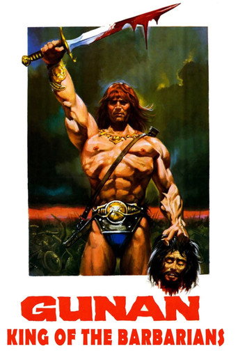 Gunan, King of the Barbarians movie poster