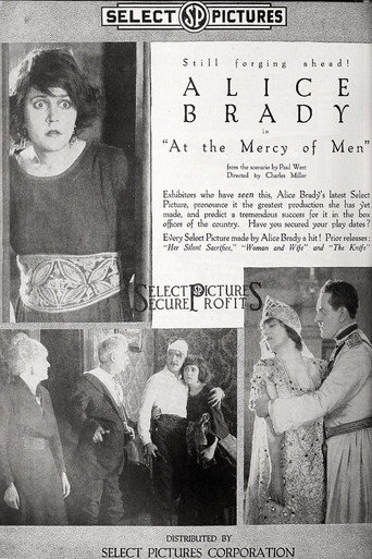 At the Mercy of Men movie poster