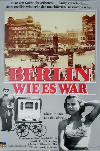 Symphonie einer Weltstadt movie poster