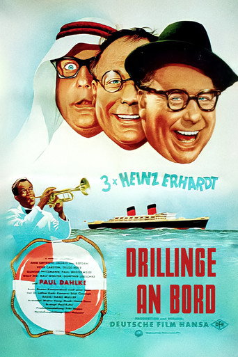 Drillinge an Bord movie poster