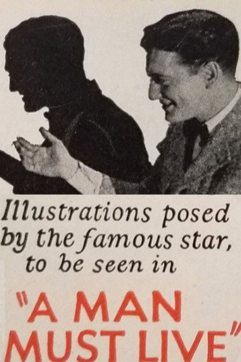 A Man Must Live movie poster