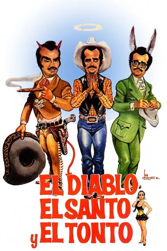 El Diablo El Santo Y El Tonto movie poster