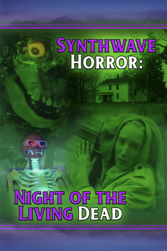 Synthwave Horror: Night Of The Living Dead movie poster