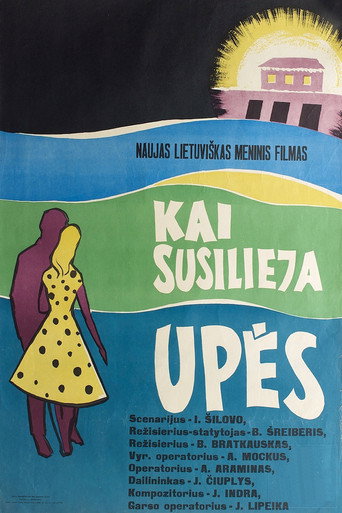 Kai susilieja upės movie poster