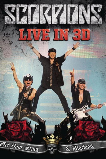 Scorpions: Live in 3D - Get Your Sting & Blackout movie poster