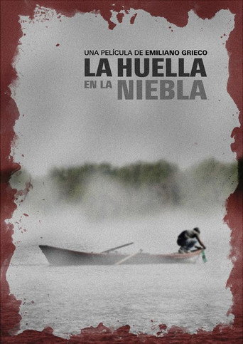 La huella en la niebla movie poster