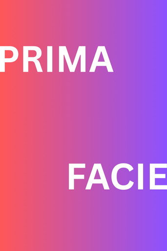 Prima Facie movie poster