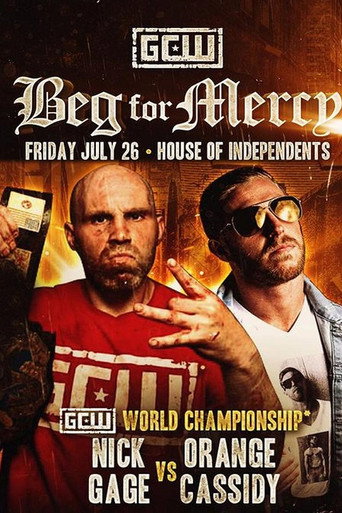 GCW Beg for Mercy movie poster