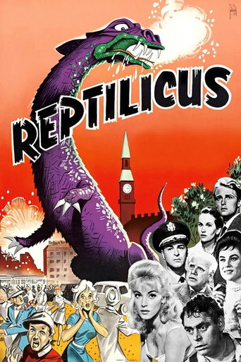 Reptilicus movie poster